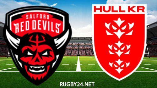 Salford Red Devils vs Hull KR 23.02.2023 Full Match Replay Super League Rugby League