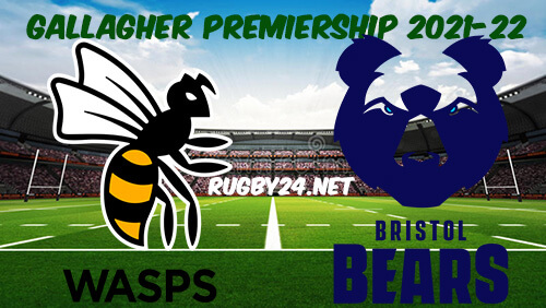 Wasps vs Bristol Bears 25.09.2021 Rugby Full Match Replay Gallagher Premiership