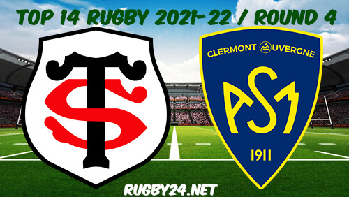 Toulouse vs Clermont Rugby 26.09.2021 Rugby Full Match ReplayTop 14