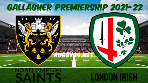 Northampton Saints vs London Irish 02.10.2021 Rugby Full Match Replay Gallagher Premiership