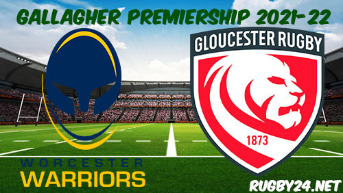 Worcester Warriors vs Gloucester 02.10.2021 Rugby Full Match Replay Gallagher Premiership