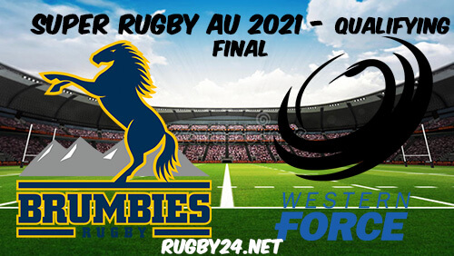Brumbies vs Force Full Match Replay 2021 Super Rugby AU Qualifying Final
