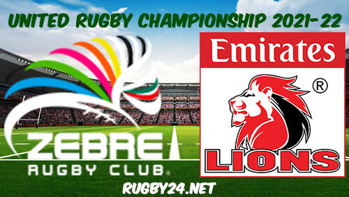 Zebre vs Lions 24.09.2021 Rugby Full Match Replay United Rugby Championship