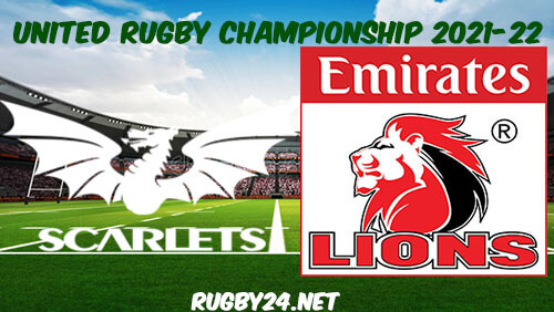 Scarlets vs Lions 01.10.2021 Rugby Full Match Replay United Rugby Championship
