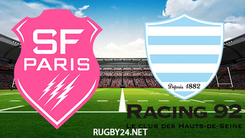 Stade Francais Paris vs Racing 92 26.03.2023 Rugby Full Match Replay Top 14