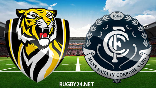 Richmond Tigers vs Carlton Blues 16.03.2023 AFL Full Match Replay