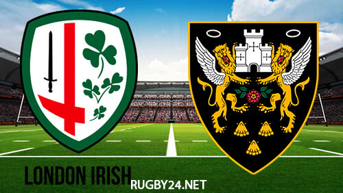 London Irish vs Northampton Saints 25.03.2023 Rugby Full Match Replay Gallagher Premiership
