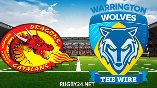 Catalans Dragons vs Warrington Wolves 08.04.2023 Full Match Replay Super League Rugby League