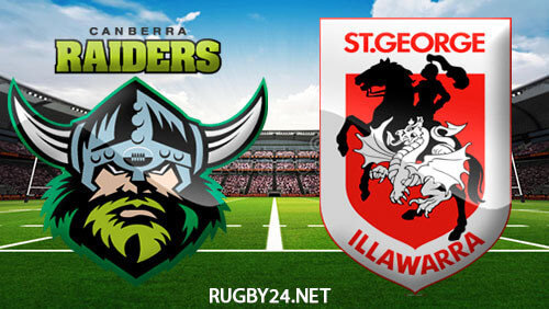 Canberra Raiders vs St. George Illawarra Dragons Full Match Replay Apr 16, 2023 NRL