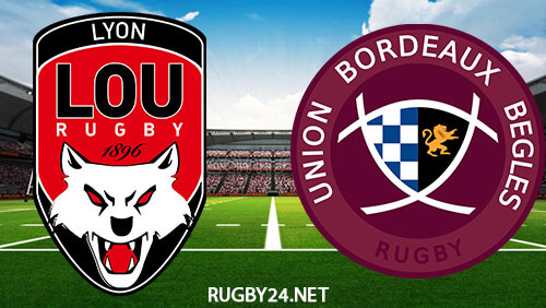 Lyon vs Bordeaux Begles 04.06.2023 Rugby Full Match Replay Top 14 Playoffs