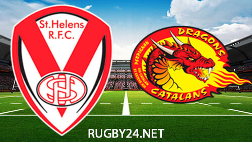St Helens vs Catalans Dragons 13.07.2023 Full Match Replay Super League Rugby League