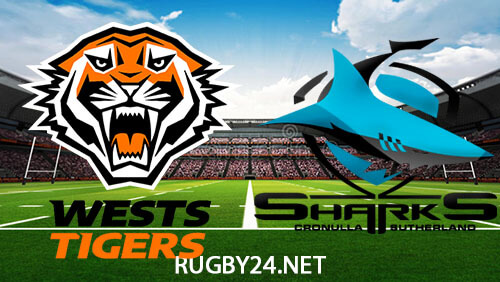 Wests Tigers vs Cronulla Sharks Full Match Replay July 6, 2023 NRL