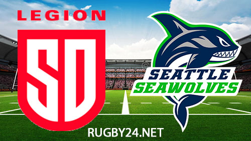 San Diego Legion vs Seattle Seawolves June 18, 2023 MLR Rugby Full Match Replay