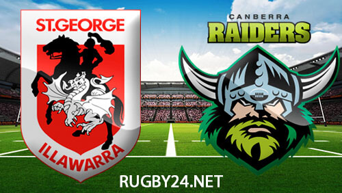 St George Illawarra Dragons vs Canberra Raiders Full Match Replay July 7, 2023 NRL