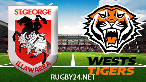 St George Illawarra Dragons vs Wests Tigers Full Match Replay July 20, 2023 NRL
