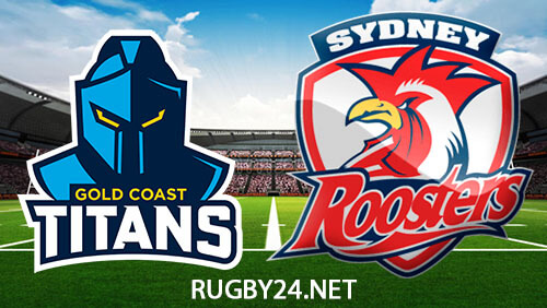 Gold Coast Titans vs Sydney Roosters Full Match Replay July 22, 2023 NRL