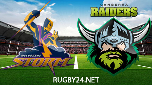 Melbourne Storm vs Canberra Raiders Full Match Replay August 13, 2023 NRL