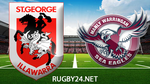 St George Illawarra Dragons vs Manly Sea Eagles Full Match Replay July 29, 2023 NRL