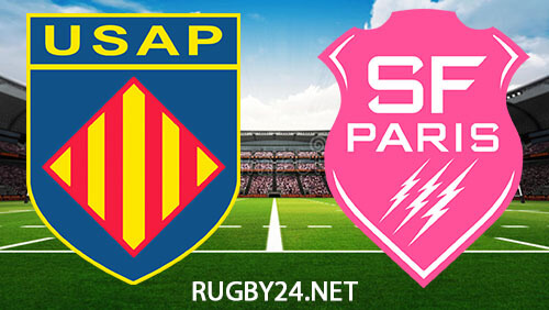 Perpignan vs Stade Francais 19.08.2023 Rugby Full Match Replay Top 14