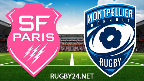Stade Francais vs Montpellier 02.09.2023 Rugby Full Match Replay Top 14