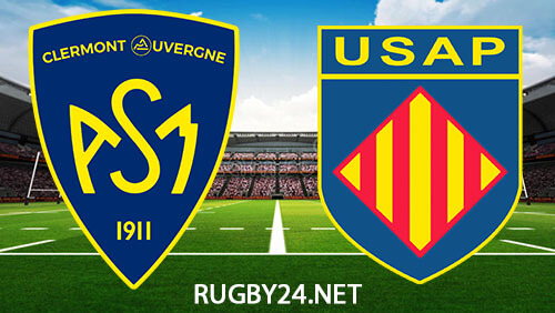 Clermont vs Perpignan 26.08.2023 Rugby Full Match Replay Top 14