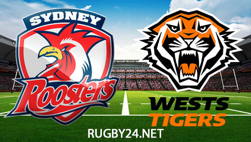 Sydney Roosters vs Wests Tigers Full Match Replay August 26, 2023 NRL