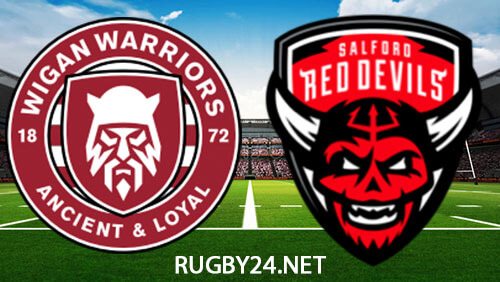 Wigan Warriors vs Salford Red Devils 01.09.2023 Full Match Replay Super League Rugby League