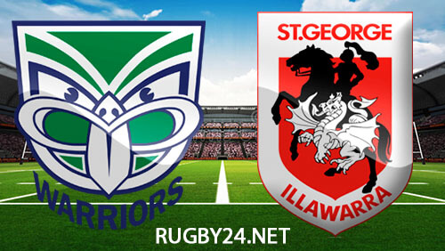 New Zealand Warriors vs St George Illawarra Dragons Full Match Replay August 25, 2023 NRL
