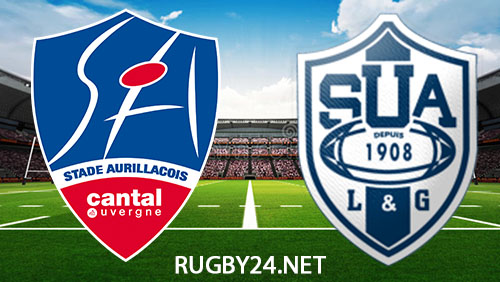 Aurillac vs Agen 13.10.2023 Rugby Full Match Replay Pro D2