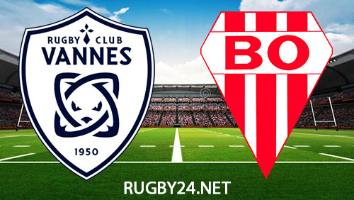 Vannes vs Biarritz Olympique 19.10.2023 Rugby Full Match Replay Pro D2