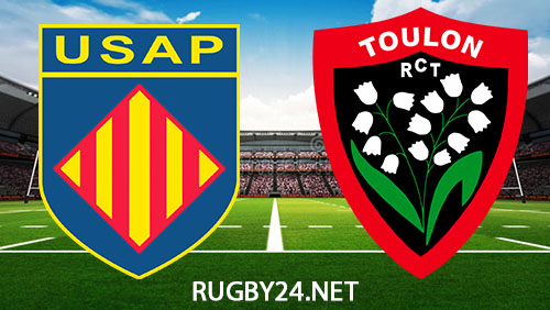 Perpignan vs Toulon 04.11.2023 Rugby Full Match Replay Top 14
