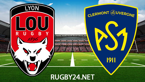 Lyon vs Clermont 29.10.2023 Rugby Full Match Replay Top 14