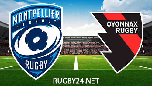 Montpellier vs Oyonnax Rugby 25 November 2023 Full Match Replay Top 14