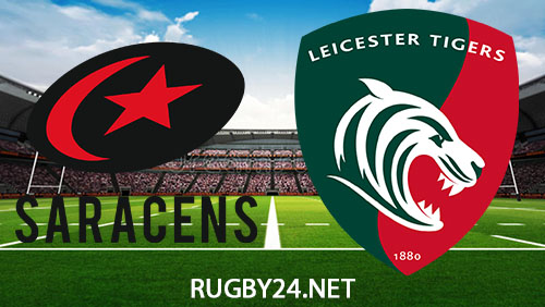 Saracens vs Leicester Tigers Rugby 04.11.2023 Full Match Replay Gallagher Premiership