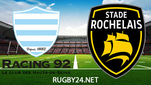 Racing 92 vs La Rochelle Rugby 26 November 2023 Full Match Replay Top 14