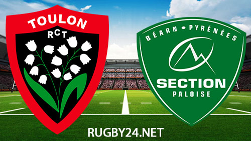 Toulon vs Pau Rugby 2 December 2023 Full Match Replay Top 14