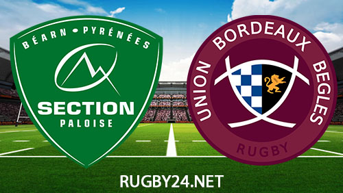Pau vs Bordeaux Begles Rugby 11 November 2023 Full Match Replay Top 14