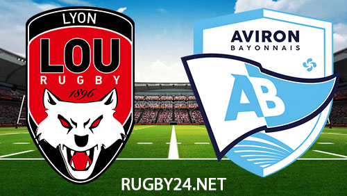 Lyon vs Bayonne Rugby 25 November 2023 Full Match Replay Top 14