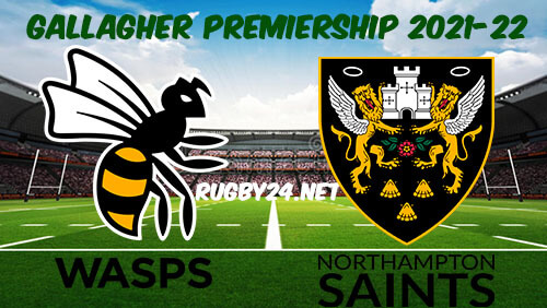 Wasps vs Northampton Saints 10.10.2021 Rugby Full Match Replay Gallagher Premiership