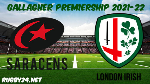 Saracens vs London Irish 06.11.2021 Rugby Full Match Replay Gallagher Premiership