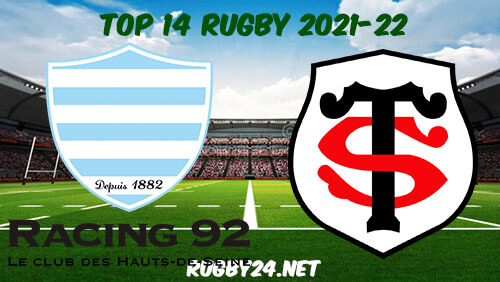 Racing 92 vs Toulouse 31.10.2021 Rugby Full Match Replay Top 14