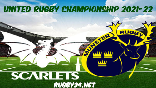Scarlets vs Munster 10.10.2021 Rugby Full Match Replay United Rugby Championship