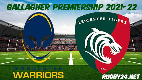 Worcester Warriors vs Leicester Tigers 16.10.2021 Rugby Full Match Replay Gallagher Premiership