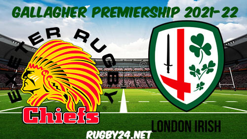 Exeter Chiefs vs London Irish 23.10.2021 Rugby Full Match Replay Gallagher Premiership