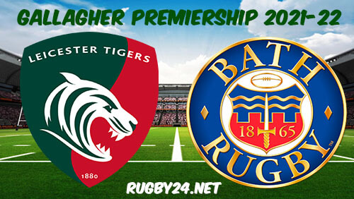 Leicester Tigers vs Bath 05.11.2021 Rugby Full Match Replay Gallagher Premiership