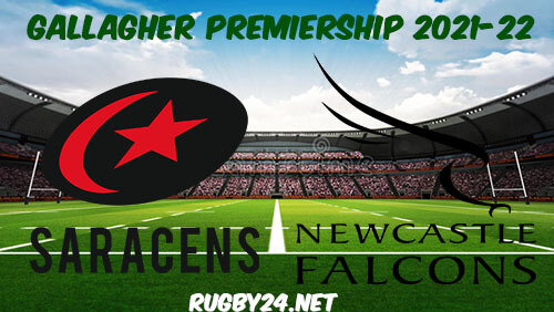 Saracens vs Newcastle Falcons 09.10.2021 Rugby Full Match Replay Gallagher Premiership