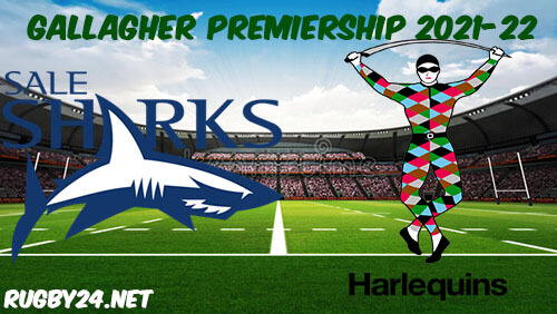 Sale Sharks vs Harlequins 15.10.2021 Rugby Full Match Replay Gallagher Premiership