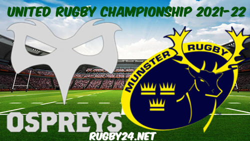 Ospreys vs Munster 23.10.2021 Rugby Full Match Replay United Rugby Championship