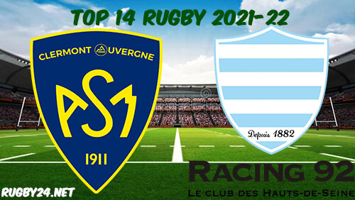 Clermont vs Racing 92 Rugby 03.10.2021 Rugby Full Match ReplayTop 14