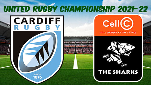 Cardiff vs Sharks 16.10.2021 Rugby Full Match Replay United Rugby Championship